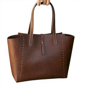 Sacs à main pour femmes de qualité supérieure, durables, de style traditionnel, en cuir véritable, imperméables, grande capacité, fermeture à glissière, pour les soirées et les événements - Product Image 1