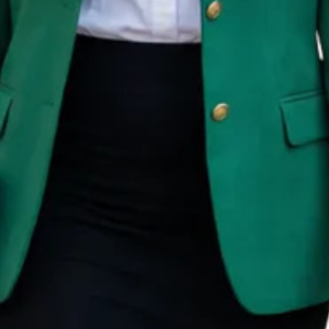 Blazer Deportivo con Escudo Bordado para Mujer, Chaqueta Premium de Corte Entallado, Ropa Exterior Profesional Informal de Negocios - Product Image 5