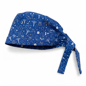 Breathable Cotton Adjustable Dental Nurse <b>Scrub</b> <b>Cap</b> Chemotherapy Hat Custom Logo Doctor Operating Room Hat Surgical <b>Cap</b> - Product Image 1