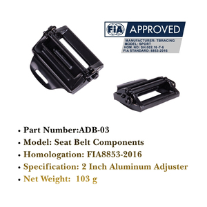 Export Quality Aluminum Webbing Adjuster Buckle Part For Motorsport And Off Road Vehicles OEM ODM Private Label Racing Parts - Product Image 3