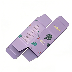 Caja de Papel Rectangular Negra de Alta Gama con Logotipo Personalizado al por Mayor, Cierre Magnético Impermeable, para Cosméticos, Aceites Esenciales y Cuidado de la Piel - Product Image 1