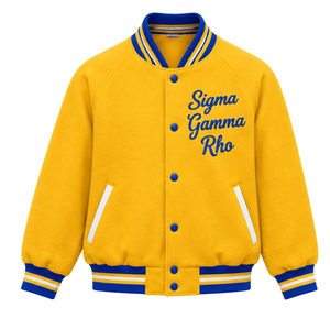 Blouson Bomber Femme Personnalisé Sororité Grecque Sigma Gamma Rho – Veste Décontractée Tendance Zippée – Fournisseur en Gros - Product Image 1