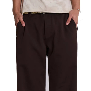 กางเกงขายาวทรงขาบานเอวสูงหลายกระเป๋าสำหรับผู้ชาย ขายออนไลน์ในราคาประหยัด - Product Image 6