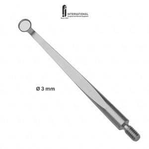 Nouveaux miroirs dentaires microchirurgicaux rectangulaires, revêtement rhodium, certifiés CE Classe I, pour la pratique des étudiants en dentisterie, vente chaude - Product Image 5