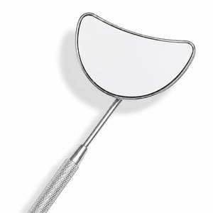 Stainless Steel Wall Mounted Facial Mirror with <b>Textured</b> Handle Magnifying Feature <b>Powder</b> Application for Precise Makeup - Product Image 2