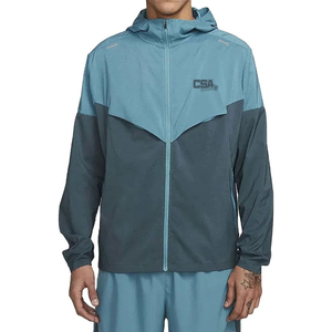 Durable Windbreaker <b>Short</b> Set For Men Lightweight Quick Dry Outdoor Running Training Gym Two Piece Sportswear Set - Product Image 1