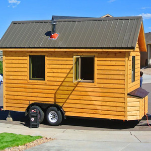 Casa Prefabricada Robusta, Moderna, Tipo Remolque, Cabaña Móvil con Estructura de Acero, Casa Modular con Cocina, Baño y Espacio para Dormir - Product Image 3