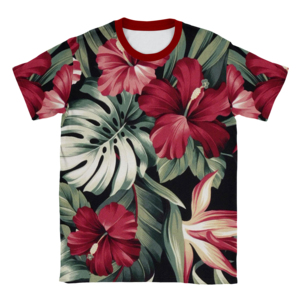 เสื้อยืดคอกว้างทรงปกติสำหรับผู้ชาย ลายพิมพ์ด้านหน้า ขายดีที่สุด ผลิตจากโพลีเอสเตอร์ระบายอากาศ เป็นมิตรต่อสิ่งแวดล้อม เหมาะสำหรับใส่ลำลอง - Product Image 2