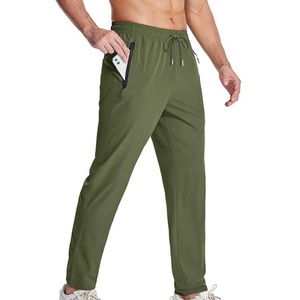 Pantalon de jogging homme de qualité supérieure, respirant, léger, séchage rapide, tissu en coton polaire, idéal pour le fitness et l'athlétisme. - Product Image 3