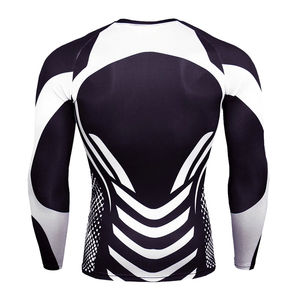 Camiseta de Compresión para Hombre, Estilo Rash Guard, para MMA, Jiu Jitsu, Bjj, de Secado Rápido, para Gimnasio, Running y Entrenamiento - Product Image 2