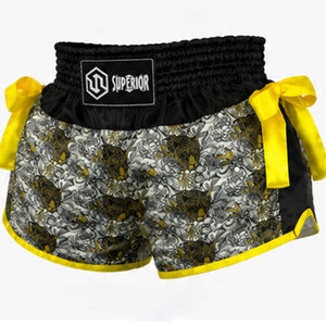 Pantalones Cortos de Muay Thai Personalizados de Primera Calidad para Entrenamiento y Competición, Pantalones Cortos de Boxeo Muay Thai Sublimados, Fabricante OEM - Product Image 5