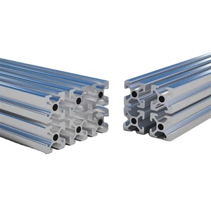 โปรไฟล์อะลูมิเนียมอัลลอย 6063-T5 รูปตัว T วัสดุโครงสร้างอุตสาหกรรม - Product Image 6