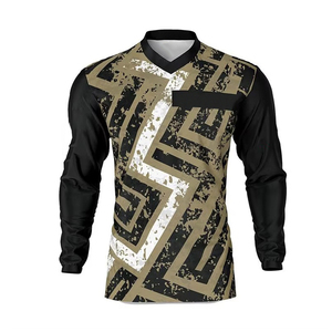 Jersey de Ciclismo MTB de Alta Calidad, 100% Poliéster, Ligero, Absorbente de Humedad, Personalizable, para Hombre, OEM, ODM, Venta al Por Mayor - Product Image 4