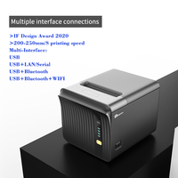Printer Thermal Mini Bluetooth Mobile Milestone Desktop MHT-P80A Warna Putih 80mm Usb untuk Struk dan Tagihan Pos