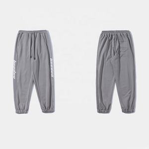 Pantalon de jogging en polyester et coton, survêtement de sport OEM, personnalisé, slim, réfléchissant, imprimé, 3m, vente en gros, - Product Image 4