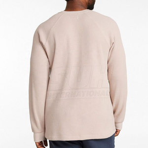 เสื้อเชิ้ตแขนยาวคอกลมผ้าฝ้าย 100% ระบายอากาศได้ดี เป็นมิตรกับสิ่งแวดล้อม ทรงวาฟเฟิล สำหรับผู้ชาย ทันสมัย รับสกรีนโลโก้ ขั้นต่ำในการสั่งซื้อน้อย ทนทาน ผลิตในประเทศปากีสถาน - Product Image 4