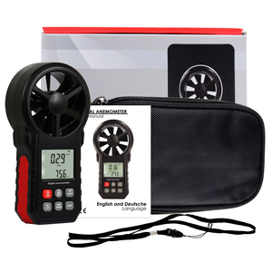 Anemómetro Digital Profesional - Medidor de Velocidad del Viento y Temperatura con Pantalla LCD Retroiluminada para Drones, Vela, Deportes al Aire Libre - Product Image 3
