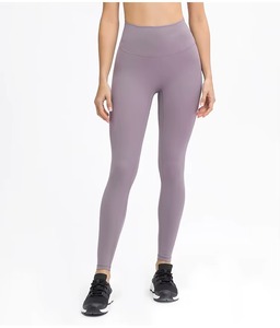 Leggings de Yoga de Cintura Alta para Mujer, al por Mayor, Personalizados, de Secado Rápido, Transpirables, Sin Costuras, para Gimnasio y Entrenamiento, con Control de Abdomen - Product Image 1