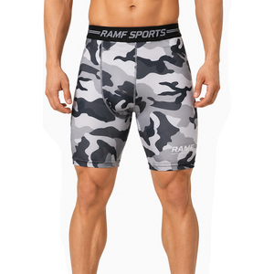 Shorts de compression de haute qualité, shorts de compression décontractés, shorts unis pour hommes, utilisation hivernale, prix bas - Product Image 1