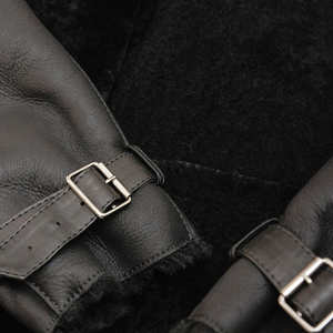 Chaqueta de Cuero para Hombre, Estilo Urbano, de Invierno, Personalizada, de Alta Calidad, Resistente al Viento, Impermeable y Transpirable, con Cierre Personalizado - Product Image 6