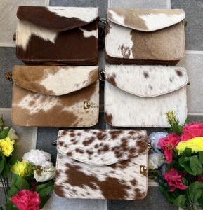Bolso de Hombro de Cuero Vacuno con Pelo, Ligero, para Compras, Venta Caliente 2026 - Product Image 3