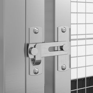 Aviario con extensión 327,6 "x 163" x 83,5 "Suministros de acero para pájaros - Product Image 6