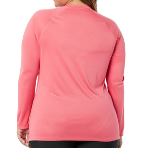 Nuevo Diseño 2026 de Ropa Deportiva para Gimnasio, Top de Natación de Manga Larga Rosa para Mujer, Poliéster, para Todas las Temporadas, Uniforme de Protección - Product Image 2
