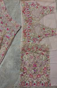 Chaniya Choli de créateur de qualité supérieure, en tissu papillon doux, brodé de sequins, léger, pour femme ou demoiselle d'honneur - Product Image 4