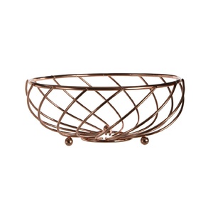 Panier à fruits en fer tendance, panier décoratif pour légumes à poser sur la table, utilisations domestiques et en cuisine, taille et forme personnalisées - Product Image 1