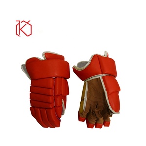 Meilleures ventes de gants de hockey sur glace d'équipe pour adultes et jeunes avec système de verrouillage du pouce durable Équipement de sport respirant - Product Image 6