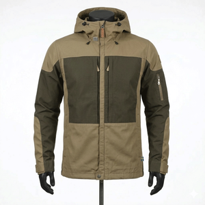 Nouvelle veste coupe-vent softshell professionnelle pour homme, légère, imperméable, respirante, avec fermeture éclair et imprimé rayé - Product Image 1