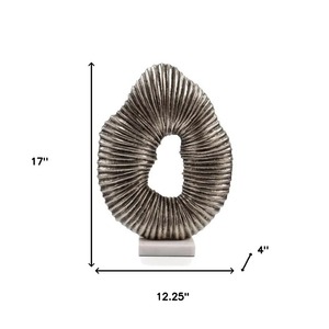 Modern Abstract Sculpture Artistic Tabletop <b>Decor</b> Irregular Shape Handmade Design for Living Room - Product Image 2