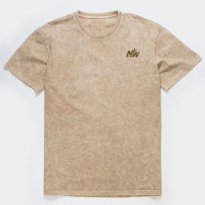 T-shirt premium délavé à l'acide, en coton doux avec finition vintage, idéal pour les tenues décontractées élégantes et le confort quotidien. - Product Image 1