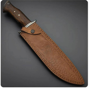 Couteaux Bowie robustes pour l'extérieur avec lame polie et poignée sécurisée pour le camping, la randonnée et les usages généraux - Product Image 2
