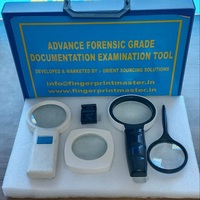 Kit Avanzado de Examen de Documentos Forenses, Juego de Herramientas de Inspección de Seguridad con Lupas y Lentes Ópticas