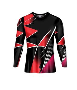 Tela tejida Impreso digital Transpirable Secado rápido Slim Fit Camisetas para hombres Ropa de marca de la mejor calidad - Product Image 2