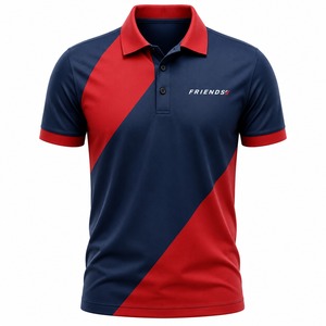 Camisa de Algodón Premium de Corte Ajustado y Color Personalizado, con Logotipo Personalizado, Tejido Transpirable de Manga Corta y Diseño Sólido para Hombre - Product Image 1