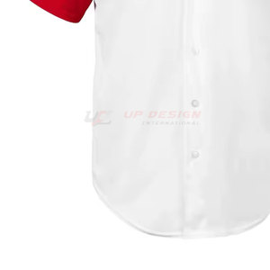 Up Design <b>International</b> Factory Made Unique Design Short Sleeve Breathable Baseball Jersey Custom Logo Printed for Unisex - Product Image 5