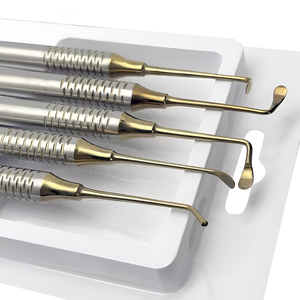 Ensemble de forceps manuels pour l'extraction dentaire, instruments chirurgicaux dentaires de classe I de qualité supérieure, kit certifié CE en acier - Product Image 6