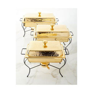 Recipiente para Calentar Comida de Acero Inoxidable de Grado Comercial, con Tapa de Cierre Lento Hidráulico, Tamaño Personalizado, Calentador de Alimentos a Gas para Servicio de Buffet - Product Image 2