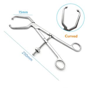 ASLING AI-BM-010 Forceps de réduction pelvienne en acier, pointes sphériques, conception droite et incurvée, taille personnalisée, certifié CE, usage général - Product Image 2