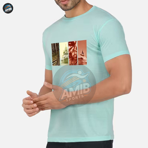 Camisetas de Moda al por Mayor para Hombre, Impresión DTG, Personaliza tu Propio Logotipo, Último Diseño, Camisetas con Impresión DTG para Hombre - Product Image 3