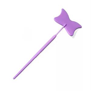 Ensemble de brosses à sourcils en forme de poisson violet pour l'application du maquillage - Product Image 2