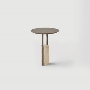 Mesa de Cóctel de Aluminio de Alta Calidad, Muebles de Primera Calidad, Mesa Auxiliar Metálica para el Hogar, Hotel, Vino y Bebidas, Latón - Product Image 5