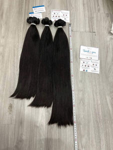 Extensiones de Cabello Natural Liso de Alta Calidad, Cabello Humano Vietnamita 100% Virgen, Gran Stock Disponible - Product Image 6