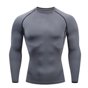T-shirt de fitness à manches longues pour femmes en tissu premium MMA Rash Guard - Product Image 1