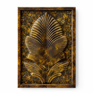 Arte Mural Floral 3D en Relieve Blanco, Diseño Botánico Elegante con Detalles en Relieve para Decoración del Hogar, Precio al por Mayor - Product Image 3