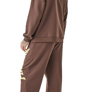 Conjunto de Sudadera y Pantalones Casuales para Hombre, de Algodón Suave, Sudadera con Capucha de Felpa, Proveedor de Fábrica al por Mayor - Product Image 5