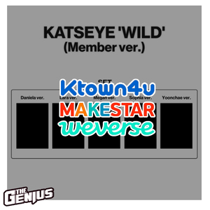 KATSEYE WILD Versión para Miembros CD de Música Pop - Idioma Coreano - Para Todas las Edades - Product Image 1