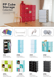 Promotion Shopee : Meuble de rangement domestique en plastique PP de qualité supérieure, unité d'étagères modulaires, fabrication taïwanaise, vente en gros - Product Image 6